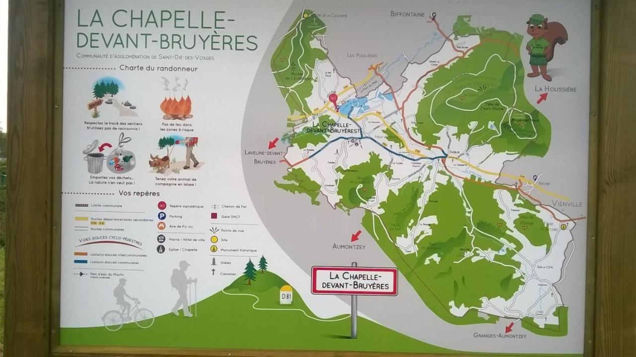 Les Gites De L Etang :Studio A 20 Mn De Gerardmer La Chapelle  Kültér fotó